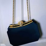Elegant Black & Gold Chain Clutch Purse Photo 1