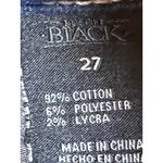 Buckle Black Fit No 53 Ankle Straight Jeans Womens Size 27 Distressed Low Rise Blue Photo 4