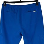 FIGS  Technical Collection Large Scrubs Pants Elastic Waist Pockets Straight Blue Photo 5