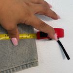 Edikted  Light Blue Denim Mini Skirt Photo 10