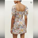 Reformation  Woods Countryside Floral Mini Dress in Multicolor size Medium Photo 7