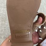 Steve Madden NWOT studded Tan Leather Sandals slides mules Photo 2
