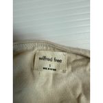 Wilfred Free ‎ Ruched Cropped Tank Top Beige Sleeveless Casual Basic Cute Photo 4