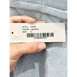 NWT Teri Jon by Rickie Freeman Jacquard Cascade Ruffle Mermaid Gown Light Blue 6 Photo 5