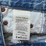Aritzia Denim Forum The '90s Cargo Mini Denim Skirt Size 23 Blue Photo 8