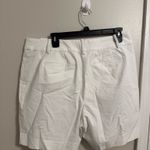 Talentless Talbots White SAILOR SHORTS Size 12 Photo 2