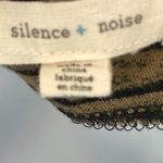 Urban Outfitters Silence + Noise  Stripped Sleeveless Zipper V-Neck Tank Top Photo 4