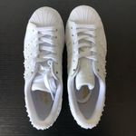 Adidas Studded Superstar Sneakers Spike Athletic Shoes 5.5 Photo 3