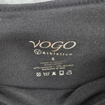 vogo athletica  Purple Black Geometric Long Active Legging Pants Bottoms Small Photo 4