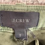 J. Crew Utility Zip Cuff Ankle Pants Olive Green Size 2 Pockets School‎ Photo 5