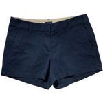 J.Crew Classic Chino Shorts 3 Inch Inseam 100% Cotton H5616 Navy Blue Size 4 Photo 7