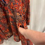 Free People  sexy deep v neck drawstring wasit boho Teegan mini dress pockets XS Photo 8