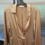 Reformation ππ Lyon Silk Dress ~ Croissant 8 NWT Photo 8