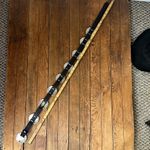 Concho Belt by SSM leather faux turquoise gorgeous size large like new Blue Photo 5