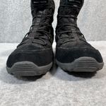 Skechers Women's Reggae Fest Black Quilted Bungee Boots Size 9.5 Photo 3