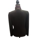 Kasper Petite Dress Suit Set Blazer Skirt Olive Green Business Career Size 10 Photo 8