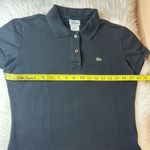 Lacoste  Ladies Black Polo Size 42 Photo 4