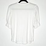 frame denim Frame Blanc Balloon Sleeve Top Size Medium Photo 1