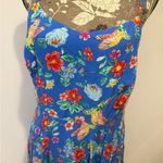 Old Navy NWT  large Floral Blue Dress Photo 1