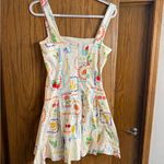 Avec Les Filles  Drop Waist Fruit Dress Photo 3