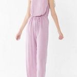 Urban Outfitters UO Jamie Crepe Halter Jumpsuit Photo 0