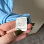 Free People  Light Blue Babydoll Tank Top Photo 3