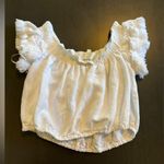 Staud Crop Top White Size XS Photo 5