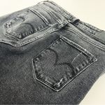 Levi's ® Premium 721 HIGH RISE RIPPED SKINNY WOMEN'S JEANS Washed Black 29”x30” Photo 6