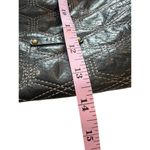 Axcess by Liz Claiborne Black Quilted Tote Shoulder Bag Polka Dot Lining Women’s Photo 6