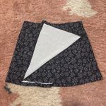 Rip Skirt Hawaii Wrap Womens Sz M Black Gray Swim Cover Boho Cute Beach Length 2 Size M Photo 2