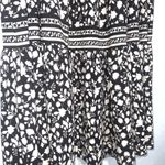 Max Studio Black & Cream Floral Elastic Waist Maxi Full Casual Or Dress Skirt XL Photo 6
