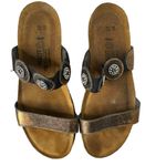 Naot Marissa Slides Burnt Copper Leather 37 6 Brown Photo 4
