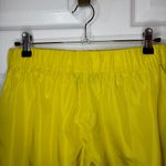 Anthropologie  Sunday in Brooklyn Vibrant Chartreuse Pocket Athletic Wind Short M Photo 9