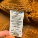 Free People  Rolling Thunder Burnt Orange Corduroy Mini Dress XS Photo 9