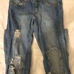 Dress Up Light Wash Distressed Denim  Photo 0