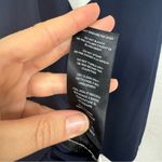 Alice + Olivia  Blue White Color Block Mini Dress Womens XS Shift Sleeveless Zip Photo 9