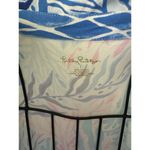 Lilly Pulitzer  UPF 50+ Sadie Polo Dress Crew Blue Kaleidoscope Coral Size Large Photo 4