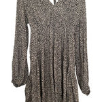 A New Day  Leopard Print Dress Long Sleeve Mini Casual SMALL‎ Photo 0