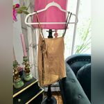 ZARA NWT  Asymmetric One Shoulder Wrap Halter Beaded Boho Top Photo 7