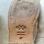 Vero Cuoio  OXS Women’s Cream Gray Leather Ankle Booties Sz 6.5 Photo 4