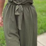 Lila Rose Army Green Jumpsuit Photo 0