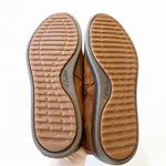 Clarks  Tamzen Mid Tan Pleated Ankle Boots Women’s Size 7 Fall Winter Booties EUC Photo 2