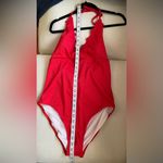 Old Navy NWT  Red One Piece swimsuit Size L Photo 1