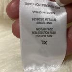 Pink Rose  womens Ivory solid cowl sweater size XL Photo 5