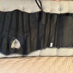 Sabrina Carpenter Black Rhinestone Heart Cut Photo 9