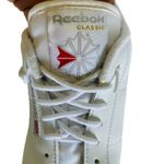 Reebok  Womens Princess Classic White Leather Sneakers Retro 90s Style Shoes Sz 8 Photo 7