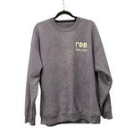 Unisex ΦΒΓ Holiday Crewneck Sweatshirt Gray Medium Long Sleeve Pullover Photo 0