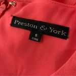 Preston & York  Dress 6‎ Linen Pink Sleeveless Shift Workwear Resort Photo 3
