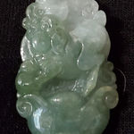 Oriental Jade Chinese Horoscope Necklace Green Photo 0