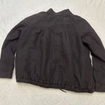 Free People  Slouchy Drawstring Cargo Bomber Jacket sz M Photo 4